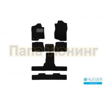 Коврики в салон Klever Premium 6 штук на внедорожник 6 мест с АКПП для Cadillac Escalade 2006-2015 Коврики в салон Klever Premium 6 штук на внедорожник 6 мест с АКПП для Cadillac Escalade 2006-2015