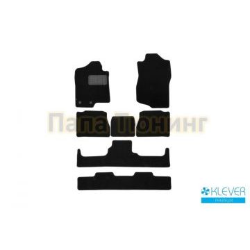 Коврики в салон Klever Premium 7 штук на внедорожник 7 мест с АКПП для Cadillac Escalade 2006-2015 Коврики в салон Klever Premium 7 штук на внедорожник 7 мест с АКПП для Cadillac Escalade 2006-2015