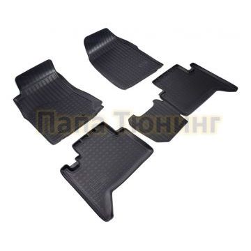 Коврики в салон Norplast полиуретан чёрные 5 мест для Chevrolet TrailBlazer 2013-2016