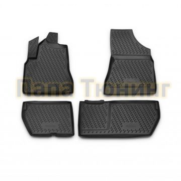 Коврики в салон полиуретан 4 штуки Autofamily для Citroen Berlingo B9 2008- Коврики в салон полиуретан 4 штуки Autofamily для Citroen Berlingo B9 2008-