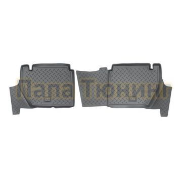 Коврики в салон Norplast полиуретан задние для Citroen Berlingo/Peugeot Partner Tepee 2008- Коврики в салон Norplast полиуретан задние для Citroen Berlingo/Peugeot Partner Tepee 2008-