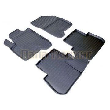 Коврики в салон Norplast полиуретан чёрные для Citroen C3 Picasso 2009-2017