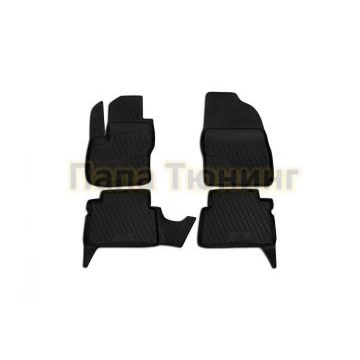 Коврики в салон полиуретан 4 штук Autofamily для Ford Focus C-Max 2003-2010