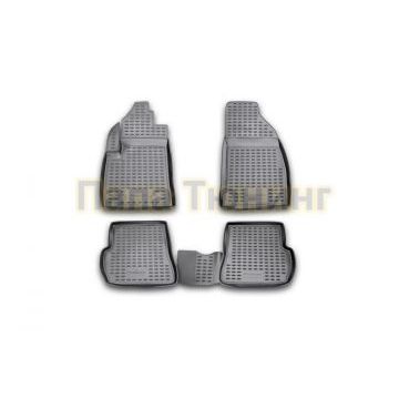 Коврики в салон полиуретан 4 штуки Autofamily для Ford Fusion/ Fiesta 2002-2012/2002-2008