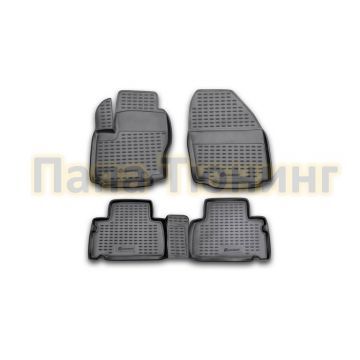 Коврики в салон полиуретан 4 штуки Autofamily для Ford S-Max 2006-