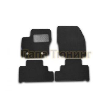 Коврики в салон текстиль 4 штуки Autofamily для Ford S-Max 2006-