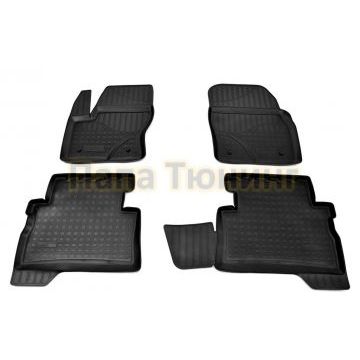 Коврики в салон Norplast полиуретан чёрные для Ford Kuga 2013- Коврики в салон Norplast полиуретан чёрные для Ford Kuga 2013-