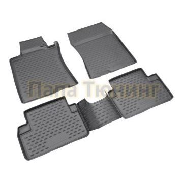 Коврики в салон полиуретан 4 штуки Autofamily для Honda Accord 2002-2007