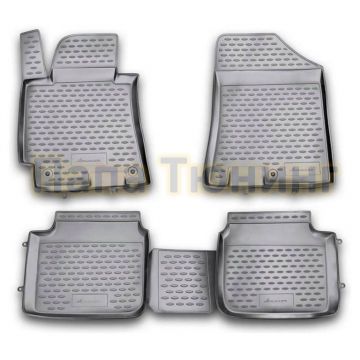 Коврики в салон полиуретан 4 штуки Autofamily для Hyundai i40 2012-