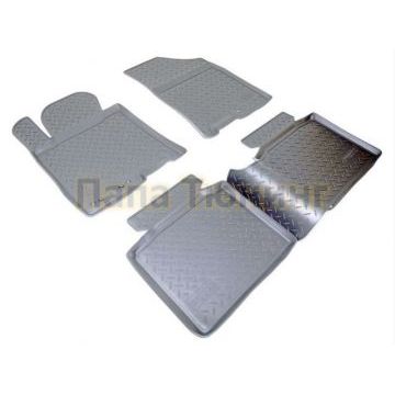 Коврики в салон Norplast полиуретан чёрные для Hyundai i40 2011- Коврики в салон Norplast полиуретан чёрные для Hyundai i40 2011-