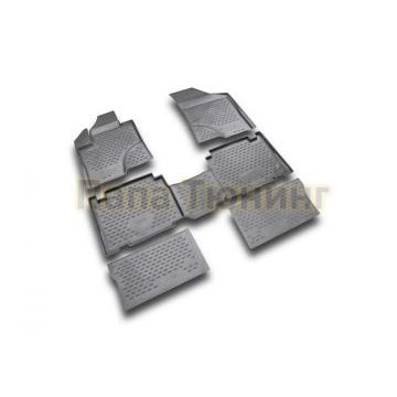 Коврики в салон полиуретан 6 штук Autofamily для Hyundai ix55 2009-2013 Коврики в салон полиуретан 6 штук Autofamily для Hyundai ix55 2009-2013