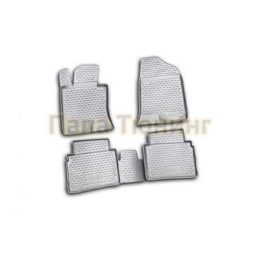 Коврики в салон полиуретан 4 штуки Autofamily для Hyundai Sonata YF 2009-2014 Коврики в салон полиуретан 4 штуки Autofamily для Hyundai Sonata YF 2009-2014