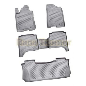 Коврики в салон полиуретан 5 штук Autofamily для Infiniti QX56 2004-2010