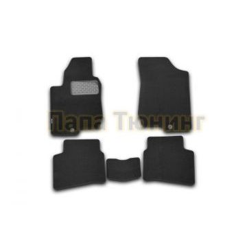 Коврики в салон текстиль 5 штук Autofamily для Kia Pro Ceed 2010-2012 Коврики в салон текстиль 5 штук Autofamily для Kia Pro Ceed 2010-2012