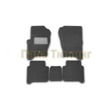 Коврики в салон текстиль 5 штук Autofamily для Land Rover Range Rover Sport 2005-2013