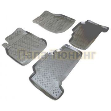 Коврики в салон Norplast полиуретан чёрные для LC 100/LX-470 1998-2007 Коврики в салон Norplast полиуретан чёрные для LC 100/LX-470 1998-2007