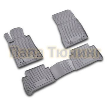 Коврики в салон полиуретан 4 штуки Autofamily для Mercedes-Benz E-Class W211 2002-2009 Коврики в салон полиуретан 4 штуки Autofamily для Mercedes-Benz E-Class W211 2002-2009