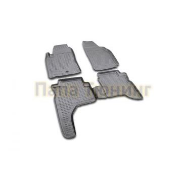 Коврики в салон полиуретан 4 штуки Autofamily для Mitsubishi Pajero Sport 1998-2008 Коврики в салон полиуретан 4 штуки Autofamily для Mitsubishi Pajero Sport 1998-2008