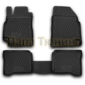 Коврики в салон полиуретан 4 штуки Autofamily для Nissan Primera 2002-2007 Коврики в салон полиуретан 4 штуки Autofamily для Nissan Primera 2002-2007