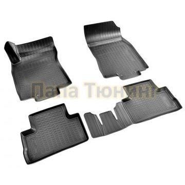 Коврики в салон Norplast полиуретан чёрные (сборка Россия) для Nissan Qashqai (СПБ) 2015-2019 Коврики в салон Norplast полиуретан чёрные (сборка Россия) для Nissan Qashqai (СПБ) 2015-2019