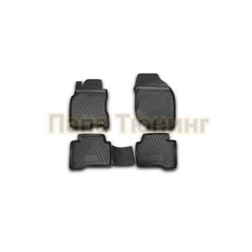 Коврики в салон полиуретан 4 штуки Autofamily для Nissan X-Trail T30 2001-2007