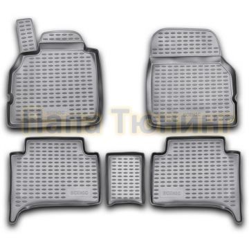 Коврики в салон полиуретан 5 штук Autofamily для Renault Scenic 2 2003-2010 Коврики в салон полиуретан 5 штук Autofamily для Renault Scenic 2 2003-2010