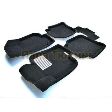 Коврики текстильные 3D Euromat чёрные Original Lux для Skoda Superb 2008-2015 Коврики текстильные 3D Euromat чёрные Original Lux для Skoda Superb 2008-2015