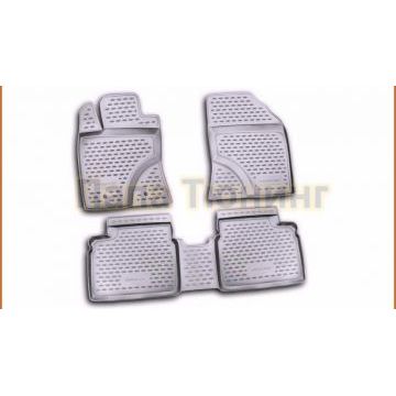 Коврики в салон полиуретан 4 штуки Autofamily для Toyota Avensis 2009-2011