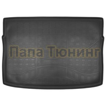 Коврик в багажник Norplast полиуретан чёрный на хетчбек для Volkswagen Golf 7 2013- Коврик в багажник Norplast полиуретан чёрный на хетчбек для Volkswagen Golf 7 2013-