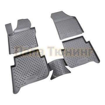 Коврики в салон полиуретан 4 штуки для 5 мест Autofamily для Volkswagen Touran 2006-2010 Коврики в салон полиуретан 4 штуки для 5 мест Autofamily для Volkswagen Touran 2006-2010