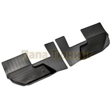 Коврики в салон Norplast полиуретан чёрные 3 ряд для Volvo XC90 2015-