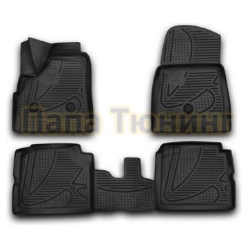 Коврики 3D в салон полиуретан 4 штуки Autofamily для Нива ВАЗ 2131 2009- Коврики 3D в салон полиуретан 4 штуки Autofamily для Нива ВАЗ 2131 2009-