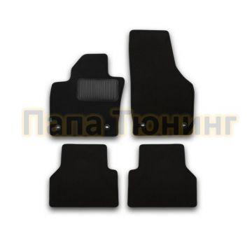 Коврики в салон Klever Premium 4 штуки на седан с АКПП для BMW 7 F01/F02 Long 2008-2015