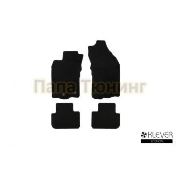 Коврики в салон Klever Econom 4 штуки на хетчбек с АКПП для Alfa Romeo 147 2000-2010 Коврики в салон Klever Econom 4 штуки на хетчбек с АКПП для Alfa Romeo 147 2000-2010
