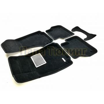 Коврики текстильные 3D Euromat чёрные Original Lux для Audi A4/A5 Sportback 2015-
