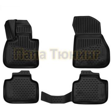 Коврики 3D в салон полиуретан 4 штуки Autofamily для BMW X1 F48 2015-