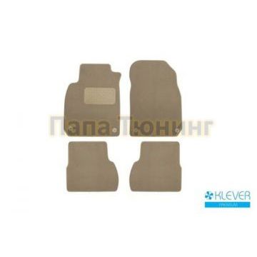 Коврики в салон Klever Premium бежевые 4 штуки на седан с АКПП для Cadillac BLS 2006-2010 Коврики в салон Klever Premium бежевые 4 штуки на седан с АКПП для Cadillac BLS 2006-2010