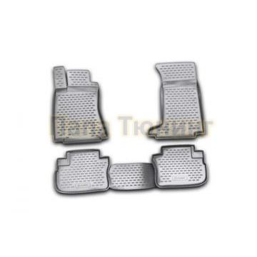 Коврики в салон полиуретан 4 штуки Autofamily для Cadillac CTS 2007-2014
