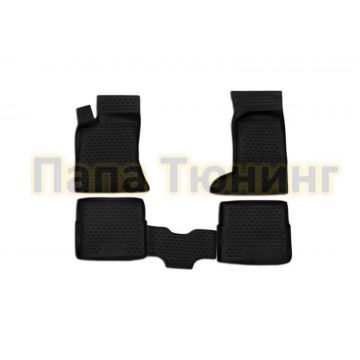 Коврики в салон полиуретан 4 штуки Autofamily для Cadillac SRX 2004-2010 Коврики в салон полиуретан 4 штуки Autofamily для Cadillac SRX 2004-2010
