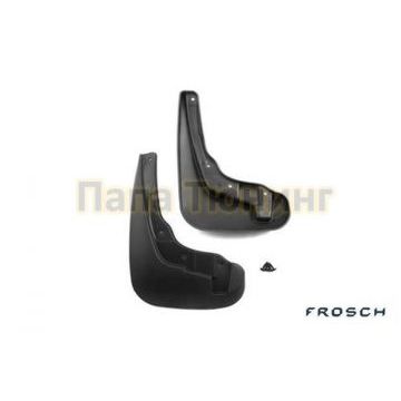 Брызговики передние 2 штуки Autofamily для Chery Bonus 2014-2017