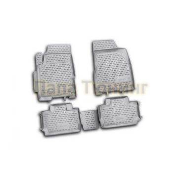 Коврики в салон полиуретан 4 штуки Autofamily для Chery Bonus A13 2010- Коврики в салон полиуретан 4 штуки Autofamily для Chery Bonus A13 2010-