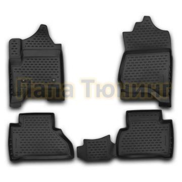 Коврики 3D в салон Autofamily полиуретан 4 шт. для Chevrolet Tahoe 2014- Коврики 3D в салон Autofamily полиуретан 4 шт. для Chevrolet Tahoe 2014-