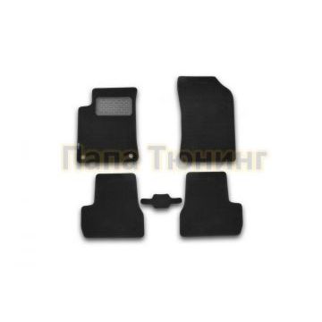 Коврики в салон текстиль 5 штук Autofamily для Citroen DS3 2010-2015