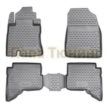Коврики в салон полиуретан 4 штуки Autofamily для Daihatsu Terios 2006-2009