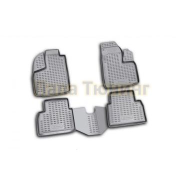 Коврики в салон полиуретан 4 штуки Autofamily для FIAT Doblo Panorama 2005- Коврики в салон полиуретан 4 штуки Autofamily для FIAT Doblo Panorama 2005-