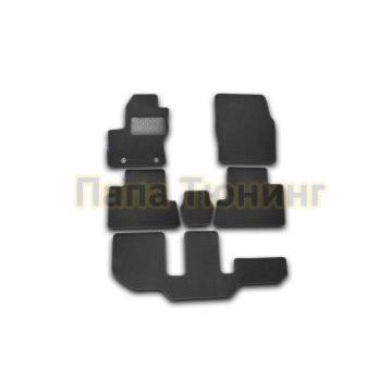 Коврики в салон текстиль 6 штук Autofamily для Ford Grand C-Max 2010-