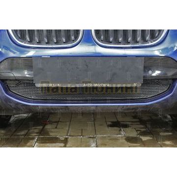 Защита радиатора BMW X3 III (G01) (xDrive AT / xDrive AT M Sport) 2017- black низ PREMIUM