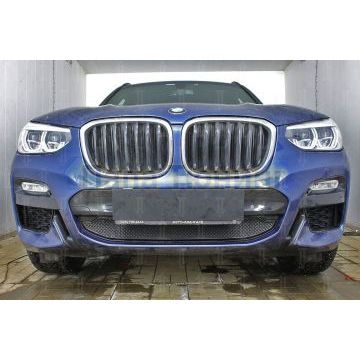 Защита радиатора BMW X3 III (G01) (xDrive AT / xDrive AT M Sport) 2017- black низ PREMIUM