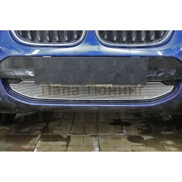 Защита радиатора BMW X3 III (G01) (xDrive AT / xDrive AT M Sport) 2017- chrome низ PREMIUM