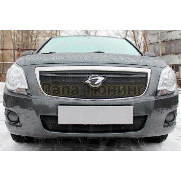 Защита радиатора Ravon R4 2016- black верх